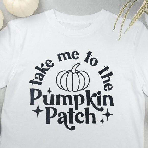 NWOT - FALL - Take me to the Pumpkin Patch Tshirt - Picture 1 of 2